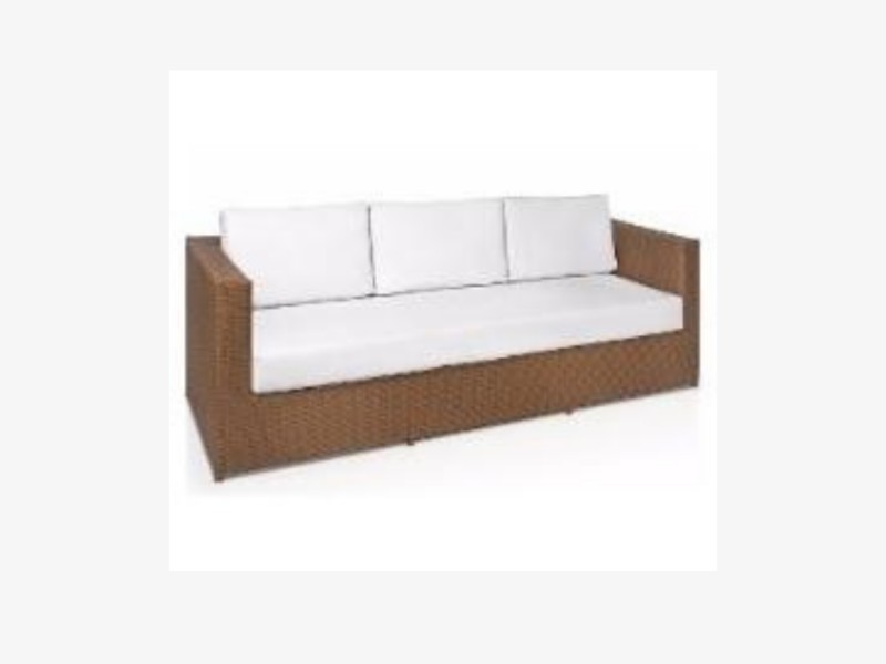 SOFA RATAN 03 LUGARES