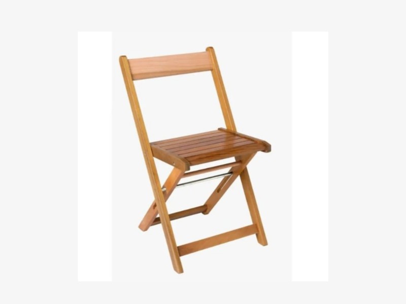 CADEIRA DOBRAVEL NATURAL